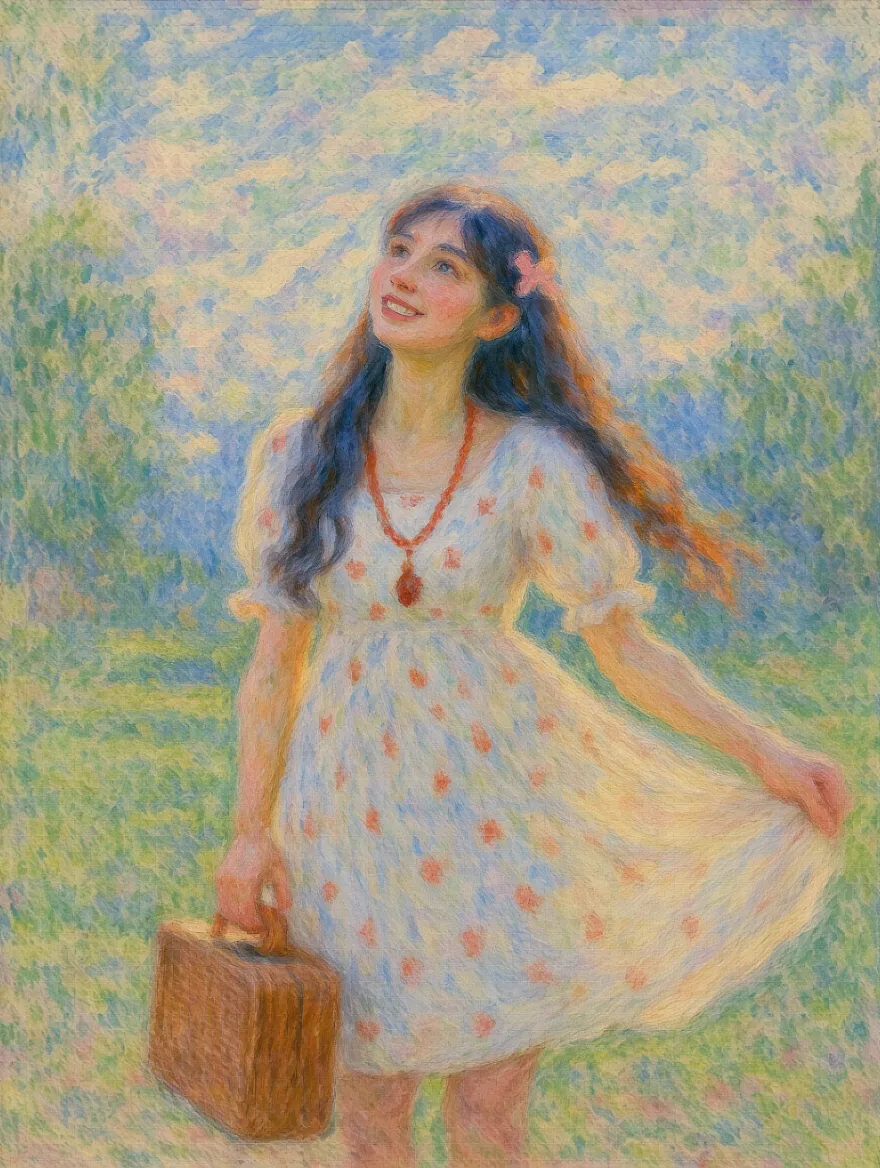 Portrait for AI art style transfer